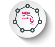 Präventive Datenverlustprävention – Symbol