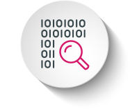 Daten verfolgen – Symbol