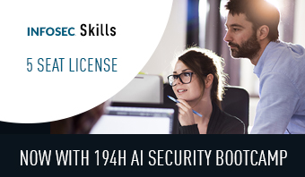 INFOSEC Skills 5 Seat License 340x198