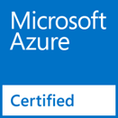 Logotipo de Microsoft Azure certificado