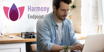 imagen mosaico del logotipo de Harmony Endpoint