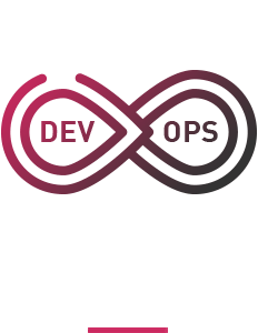 icono gradiente de devops 232x300