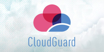 Mosaico con el logotipo de CloudGuard