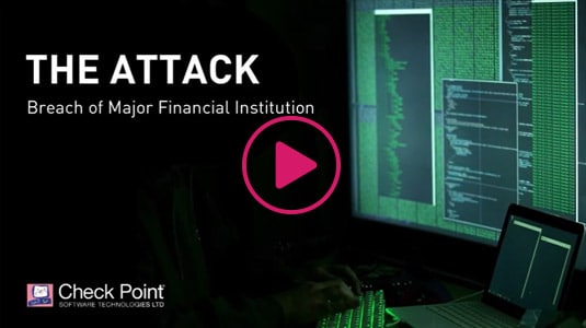 vidéo sur une violation de la sécurité d’une grande institution financière