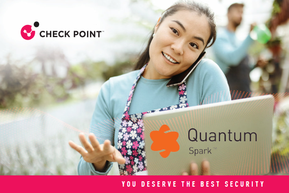 Firewall alimentato da quantum spark ia per pmi 600x390px