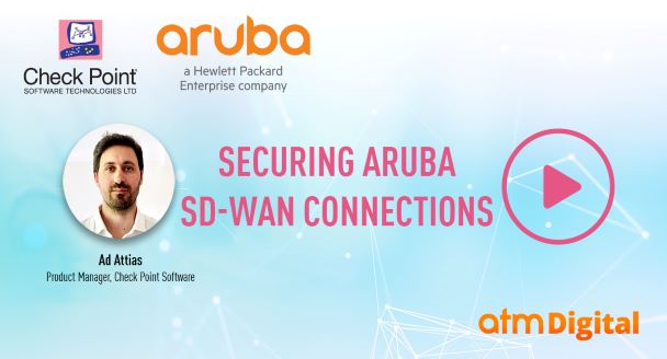 Securing Aruba SD-Wan connections webinar video thumbnail