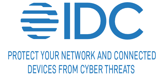 IDCのロゴとスポットライト