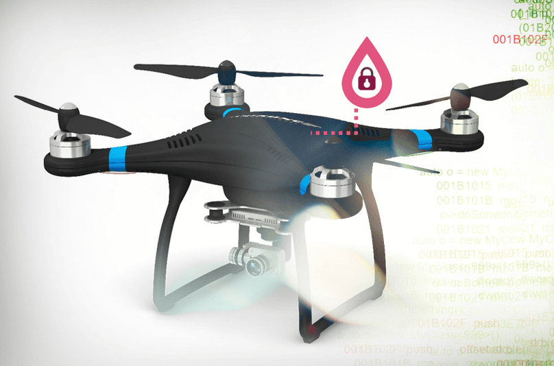 IoTデバイスのドローン