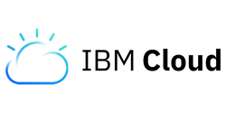 IBM Cloud 로고(가로)