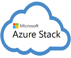 Logotipo da Azure Stack