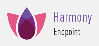 Imagem de bloco do logotipo Harmony Endpoint 348 x 164