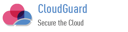 Cloudguard 保障雲端資安 433x109 像素尺寸