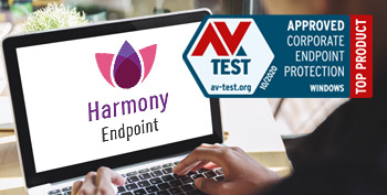 與 Harmony Endpoint AV 測試的端點比較