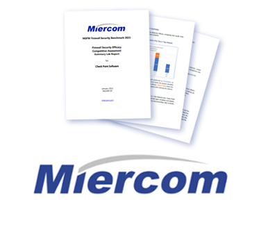 Check Point #1 in Miercom NGFW Security Benchmark 2023 float