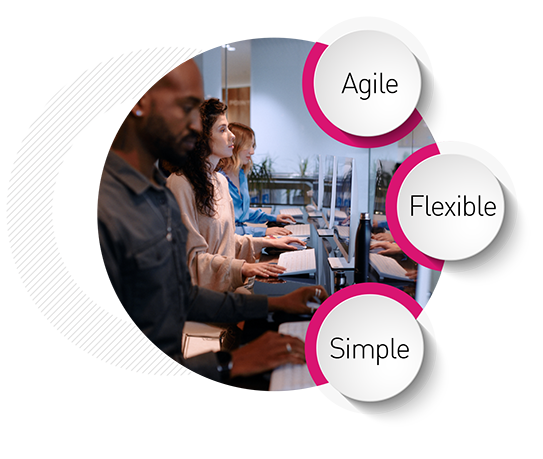 agile flexible simple