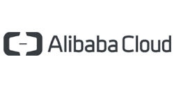 vodorovné logo Alibaba Cloud