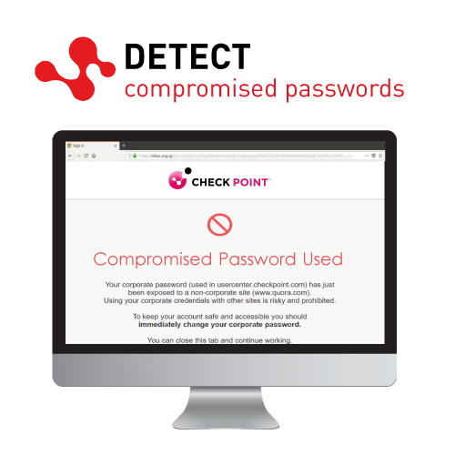 Detect compromised passwords