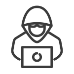 anti ransomware icon hacker