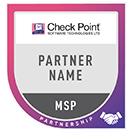 Badge de partenaire MSP