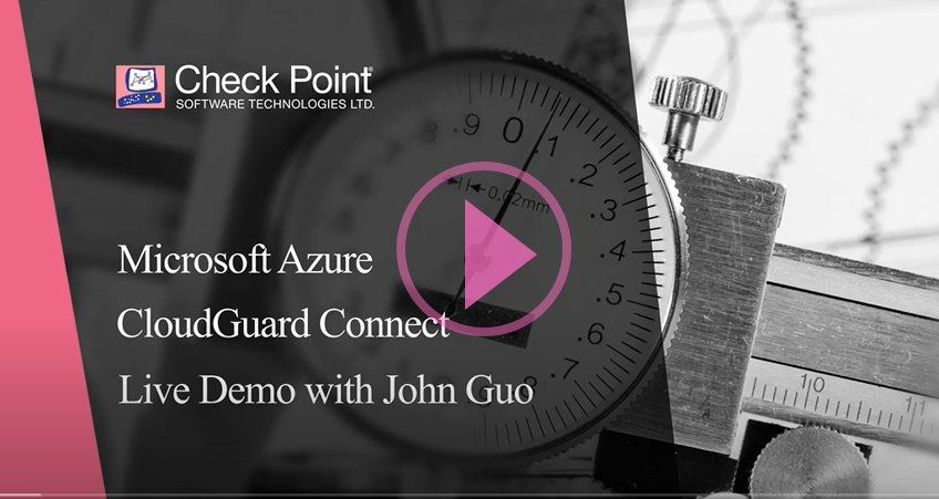 Иконка демонстрационного видео Check Point Azure vWAN