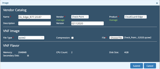 CloudGuard Edge one-click activation screen