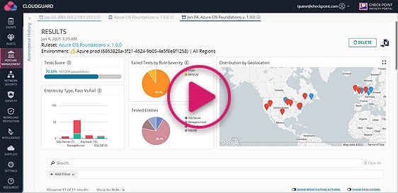 Управление типами CloudGuard, видео 1