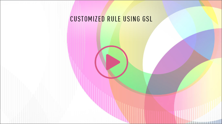 Customization Using GSL Video