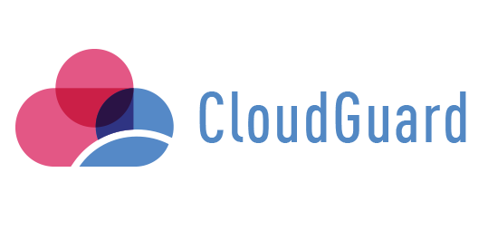 CloudGuardの水平方向のロゴ