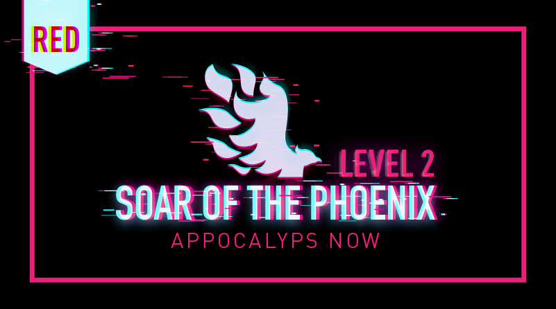 Cyber Range Soar of the Phoenix: Imagen de mosaico de Appocalyps Now Course