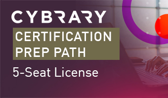 Cybrary certification prep path 5 seats team license