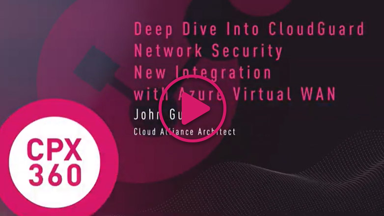 Deep Dive Into CloudGuard Network video screenshot