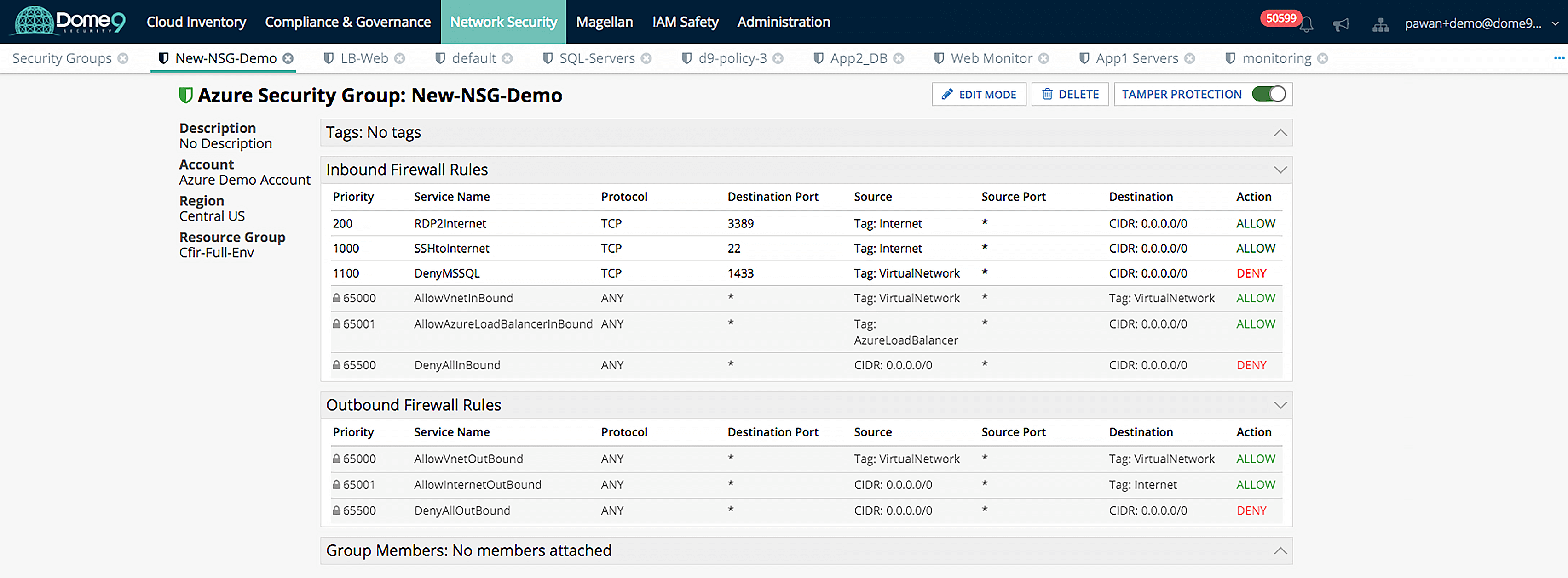 CloudGuard Dome9 Arc for Azure