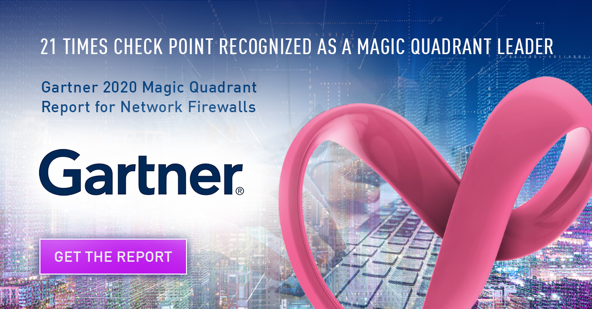 Check Point Software Technologies Named a Leader in Gartner Magic