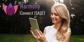 harmony connect sase demo tile