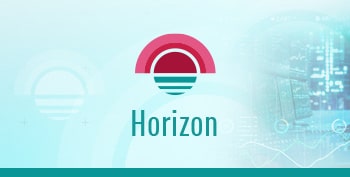вертикальный логотип horizon