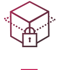 Icono de protección de ciberseguridad de varias capas