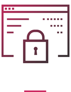 icon gradient document lock