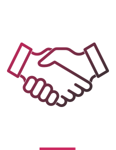 Handshake icon gradient 232x300