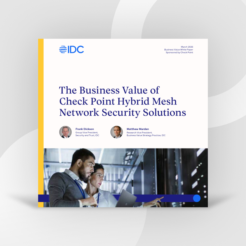 IDC Uncovers 314% ROI with Hybrid Mesh Architecture