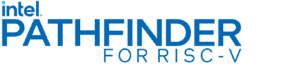 intel pathfinder for risc v logo