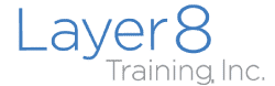 layer 8 training logo