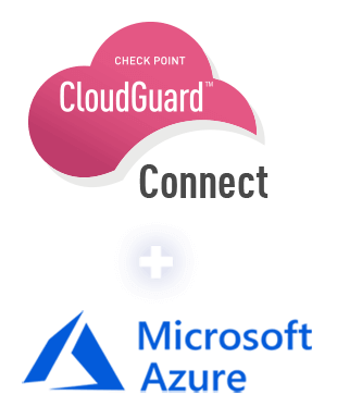 Microsoft Azure and CloudGuard Connect floating logos