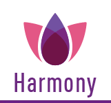 вертикальный логотип harmony