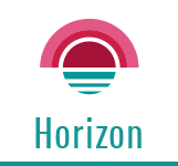 ícone de demonstração do pilar horizon