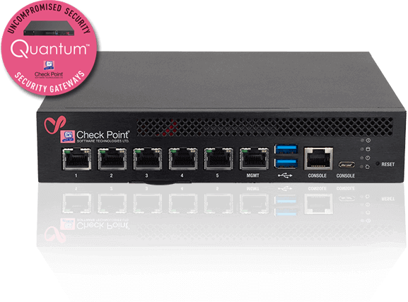 Quantum 3600 Security Gateway Appliance Floating hero image