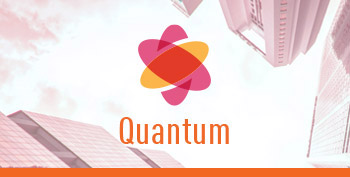 Immagine del riquadro del pilastro del logo Quantum