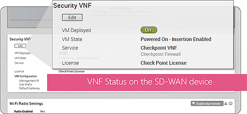 Интеграция CloudGuard ConnectEdge с устройствами VMware SD-WAN Edge