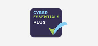Mosaico de certificación Cyber Essentials Plus 333x157