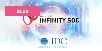 Infinity SOC con immagine del riquadro del blog del logo IDC