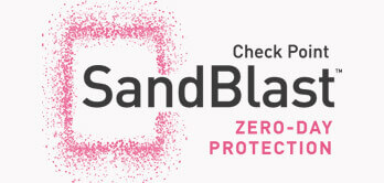 Riquadro Check Point Sandblast Zero-Day Protection